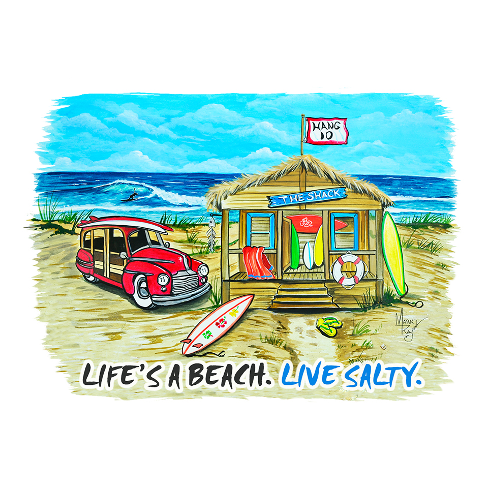"Life's A Beach" - Beach Shack